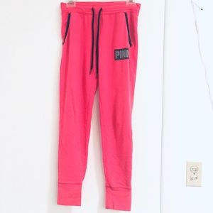 Pink joggers